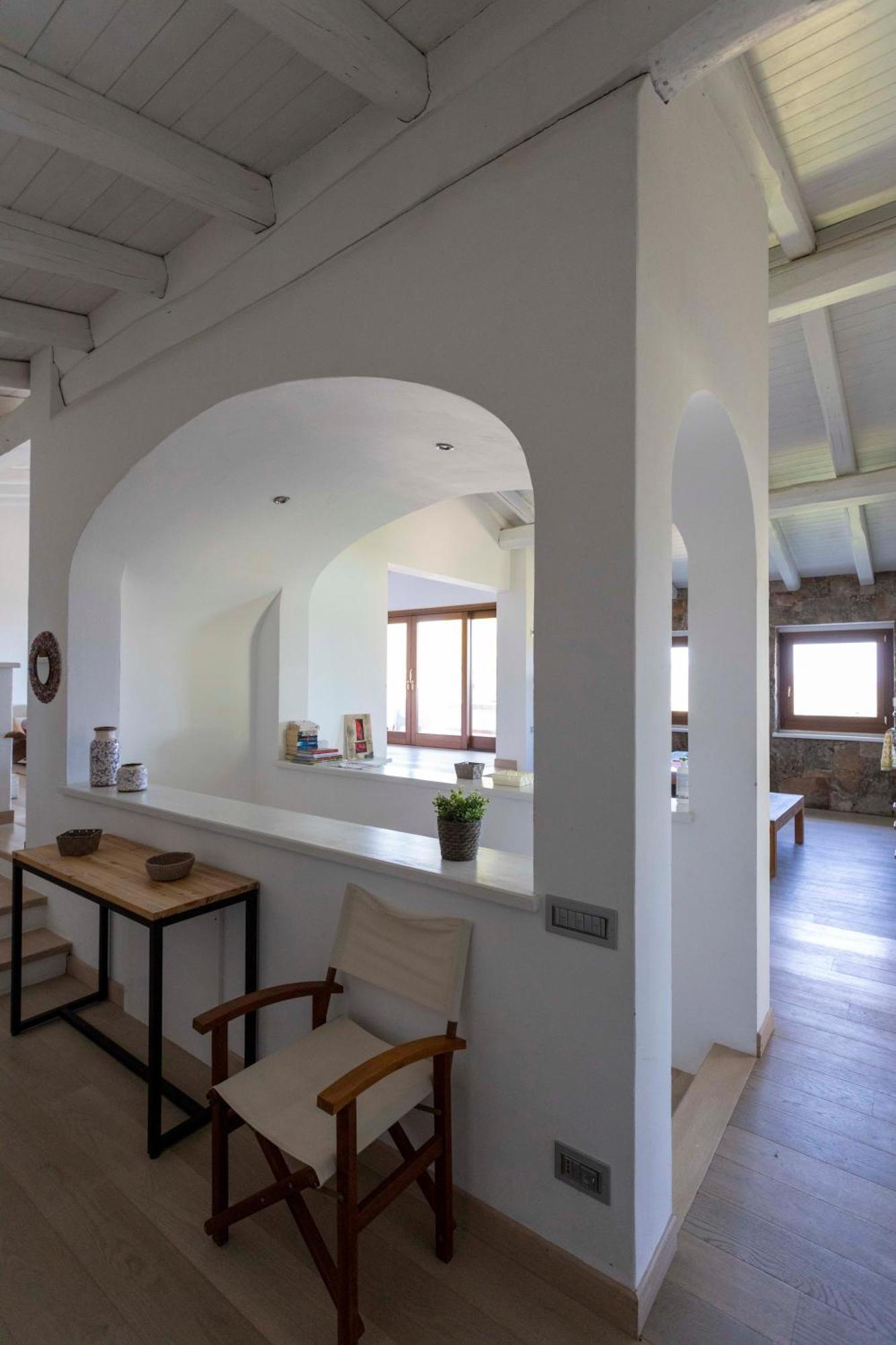 Villa Alba Esclusiva Villa Con Piscina A Sfioro E Vista Mozzafiato Sul Mare Cugnana Eksteriør billede