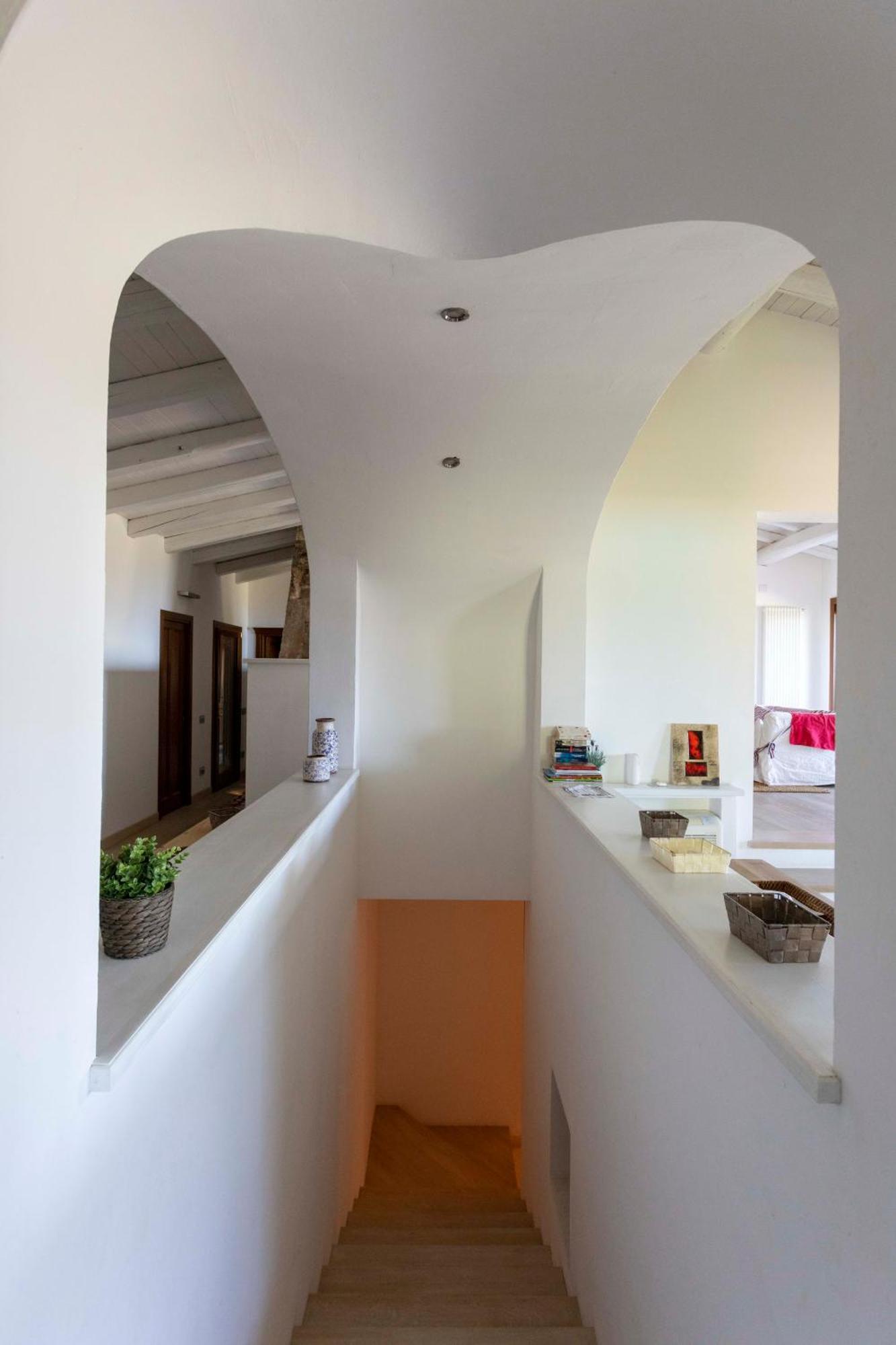 Villa Alba Esclusiva Villa Con Piscina A Sfioro E Vista Mozzafiato Sul Mare Cugnana Eksteriør billede